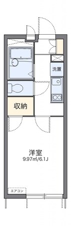 レオパレスブルーシャインの物件間取画像